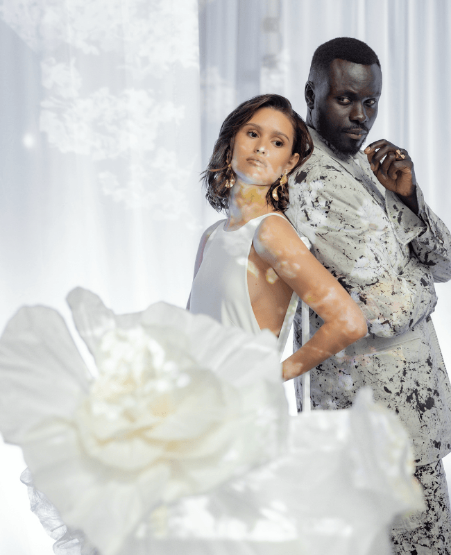 Bride and groom at SO/ Vienna