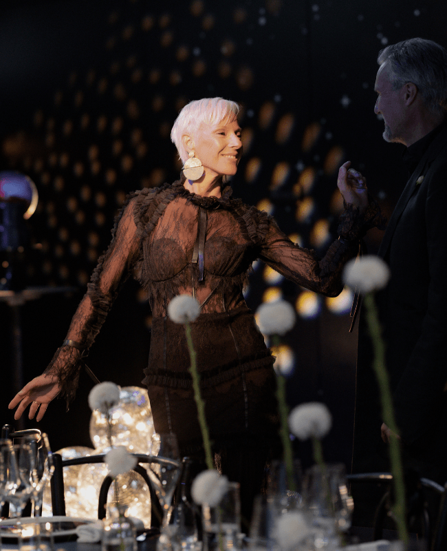 Black Weddingdress at SO/ Vienna