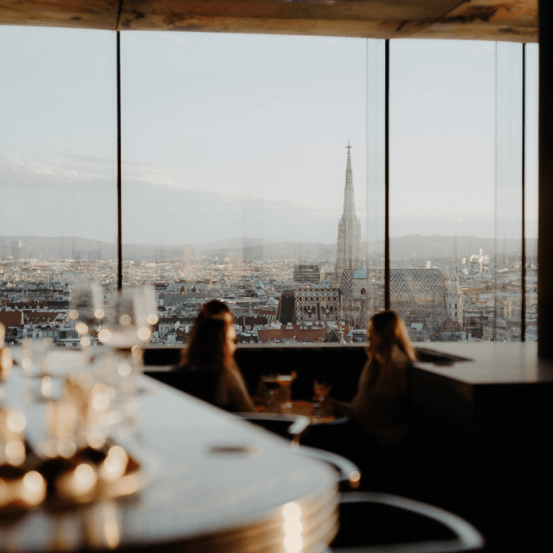 View from Das LOFT Bar